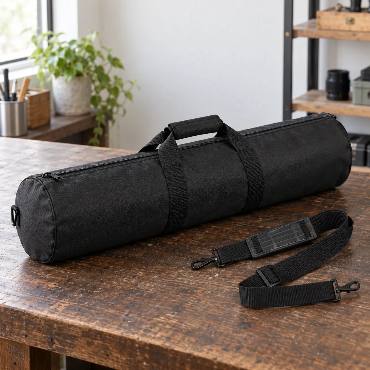 Ellis Tripod Bag Black, 75 cm — lead view; demonstration equipment is not included