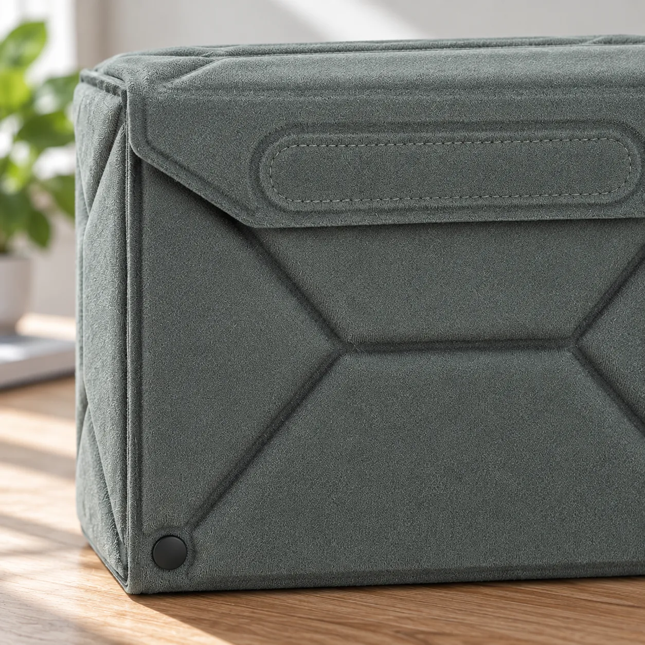 Model 061 medium folding padded camera insert: detail view; props not included