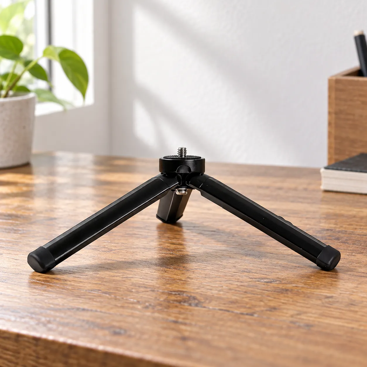 Y058 13 cm folding metal table tripod: lead view