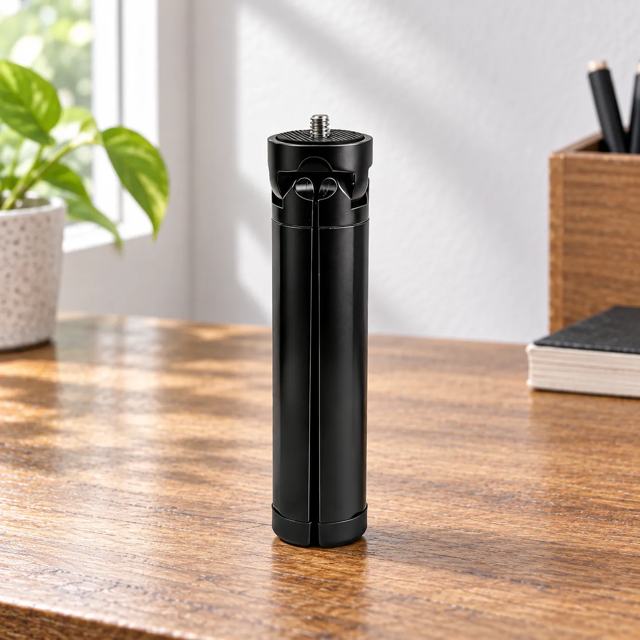 Y058 13 cm folding metal table tripod: alternate view