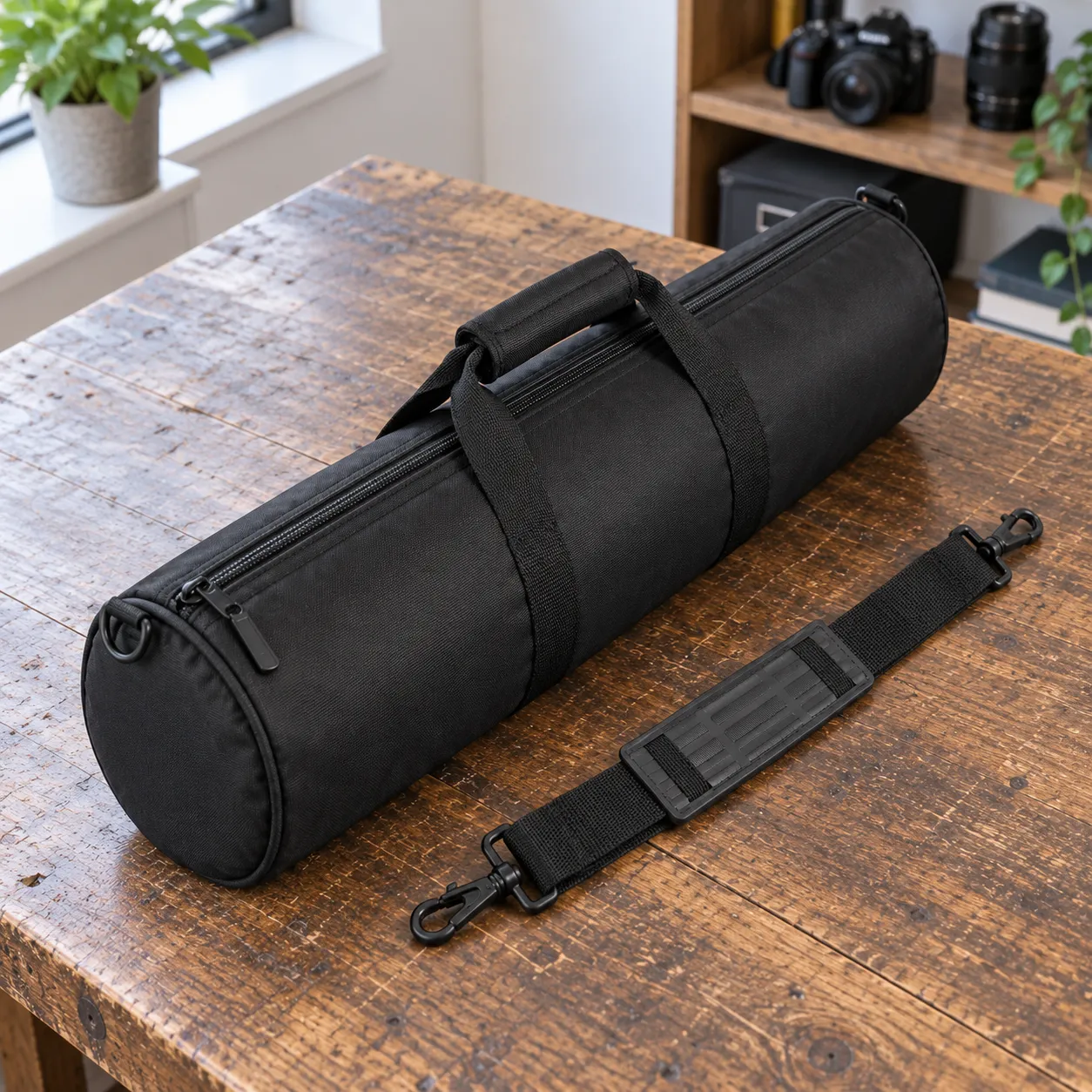 Ellis Tripod Bag — alternate view; demonstration equipment is not included