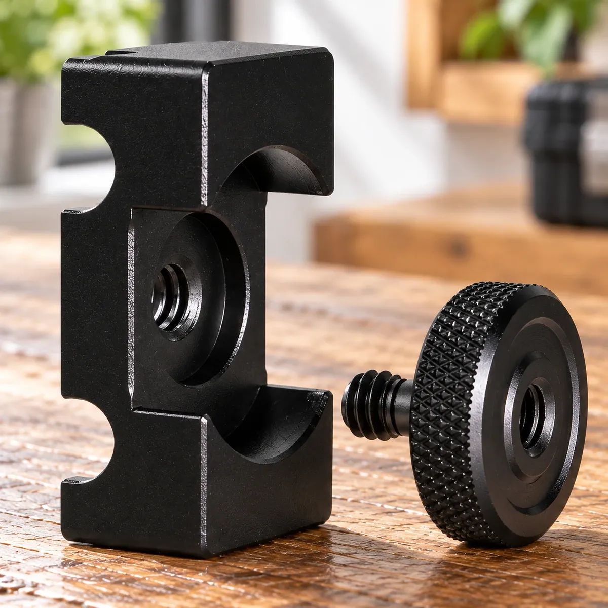 Camera Cable Clamp: construction detail
