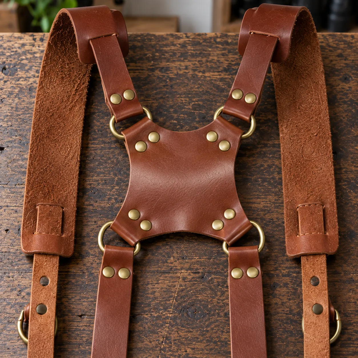 Felix Dual Camera Harness — detail view; demonstration equipment is not included
